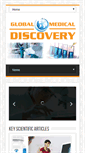 Mobile Screenshot of globalmedicaldiscovery.com